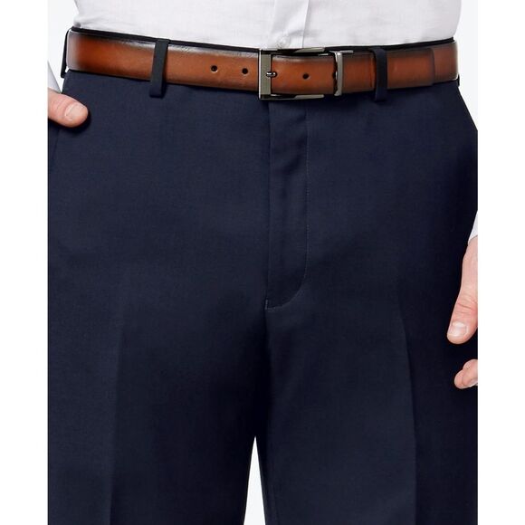 New! MICHAEL KORS Men's Classic Fit Navy Solid Suit Jacket & Pants 40LONG/33W - Picture 6 of 6